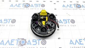 Airbag în volanul șoferului pentru Audi A4 B9 17-24, negru, cu finisaj cromat
