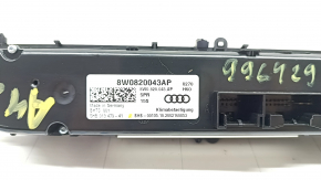 Управление климат-контролем Audi A4 B9 17-25 с подогревом, царапины