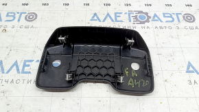 Накладка верха спинки пассажирского сиденья Audi A4 B9 17-25 черная