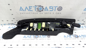Боковушка 2-го ряда сидений правая Audi A4 B9 20-25 кожа черная, примята