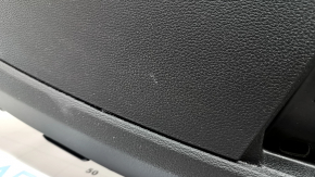 Торпедо передняя панель с AIRBAG Audi A4 B9 17-25 черная, без проекции, царапины