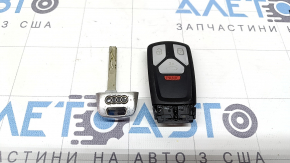 Ключ smart Audi A4 B9 20-25 тип 1, 4 кнопки, потерт, царапины