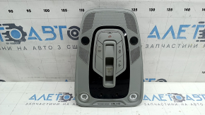 Ansamblu stop față pentru Audi A4 B9 20-25, gri, finisaj trapă, zgârieturi, curățabil chimic