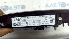Ansamblu stop față pentru Audi A4 B9 20-25, gri, finisaj trapă, zgârieturi, curățabil chimic