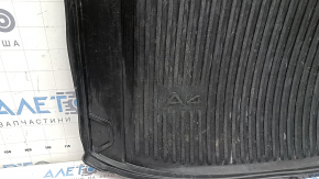 Covoraș portbagaj cauciuc Audi A4 B9 19-25 negru, zgârieturi
