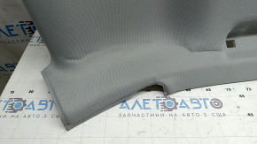 Tapițerie plafon Audi A4 B9 18-25 gri, sub trapă, cute, curățabil chimic, uzat