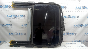 Ansamblu trapă Audi A4 B9 17-25 gri cortină, sticlă lipită, zgârietură pe cortină