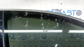 Дверь в сборе передняя правая Audi A4 B9 18-25 графит LX7H, в клее, царапины на накладке