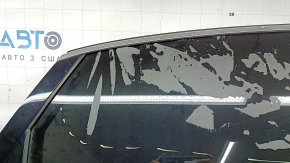 Дверь в сборе задняя правая Audi A4 B9 17-25 графит LX7H, стекло в клее