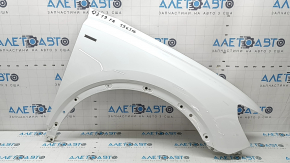 Aripă față dreapta Audi Q3 83A 19-25 alb LY9C, coroziune suport
