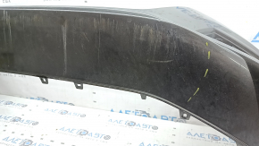 Бампер передний голый Audi A4 B9 20-24 под 2 парктроника, без заглушки буксир крюка, графит, сколы, царапины