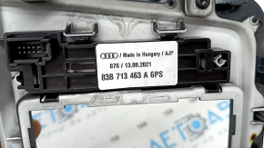Ramă ornamentală consolă centrală Audi Q3 83A 19-25, culoare grafit, cu ornament schimbător de viteze