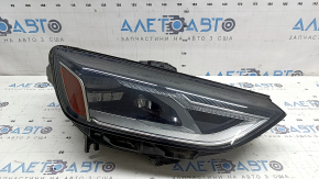 Ansamblu far față dreapta Audi A4 B9 20-25 LED fără LED DRL, zgârieturi, necesită lustruire