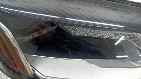 Ansamblu far față dreapta Audi A4 B9 20-25 LED fără LED DRL, zgârieturi, necesită lustruire