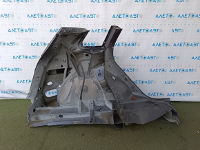 Aripă spate stânga Audi Q5 80A 18-20 tăiată, albastră, cu urme de ciobituri