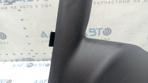Накладка порога внутренняя задняя левая Hyundai Ioniq 17-22 черная, сломано крепление ,царапина
