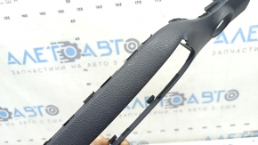 Ornament central panou frontal Hyundai Ioniq 17-19 sub butonul start/stop, negru, zgârieturi