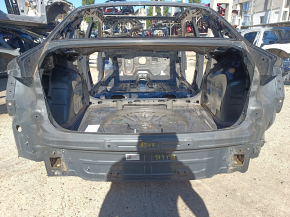 Задняя панель Audi A3 8V 15-18 4d, 2 части, на кузове, серая