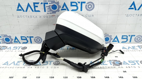 Зеркало боковое левое в сборе Audi Q3 83A 19-24 14+2+5, автоскладываение, автозатемнение, камера, поворотник, подогрев, BSM, белое