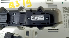 Ansamblu plafonieră față pentru Audi Q3 83A 19-23 pentru lumină panoramică, negru, fără mufă, uzat