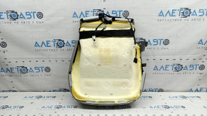 Tapițerie pernă scaun pasager Hyundai Ioniq 17-19, piele bej, perforată, încălzită, curățabilă chimic