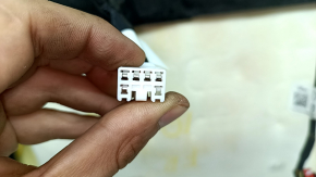 Tapițerie pernă scaun pasager Hyundai Ioniq 17-19, piele bej, perforată, încălzită, curățabilă chimic