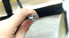 Tapițerie pernă scaun șofer pentru Hyundai Ioniq 17-19, piele bej, perforată, încălzită, curățabilă chimic, piele crăpată