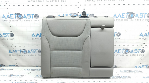 Spătarul scaunelor din spate, rândul 2, dreapta, Hyundai Ioniq 17-19, piele bej, perforație, cu centură de siguranță și cotieră