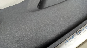 Ornamente ușă, stânga față, Hyundai Ioniq 17-19, negre cu gri deschis, cu cotieră, piele gri deschis, pentru memorie și tweeter, pentru Infinity Acoustics, uzate, pentru curățare chimică