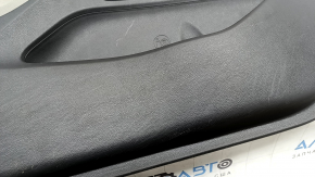 Ornamente ușă, stânga față, Hyundai Ioniq 17-19, negre cu gri deschis, cu cotieră, piele gri deschis, pentru memorie și tweeter, pentru Infinity Acoustics, uzate, pentru curățare chimică