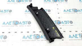 Ornament stâlp spate în fața geamului stânga Audi Q3 83A 19-25 negru, uzat