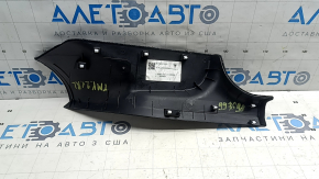 Накладка порога задняя левая Tesla Model Y 20-25 черная