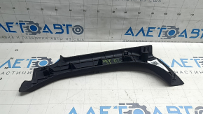 Ornament portbagaj stânga pentru Tesla Model Y 20-25, negru, pentru 3 rânduri de scaune