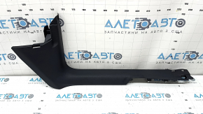 Ornament prag interior ușă, față dreapta, Audi Q3 83A 19-25, negru, zgârieturi