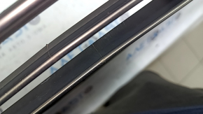 Grilă radiator Hyundai Ioniq 17-19 HEV neagră mată + cromată, fără emblemă, sub radar, mulaje cromate crăpate