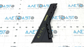 Ornament ușă spate stânga Audi Q3 83A 19-25 spate, negru lucios, zgârieturi
