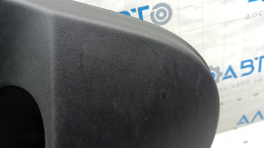 Обшивка двери карточка задняя левая Tesla Model Y 20-25 кожа черная, тип 1, с подсветкой, накладки мат, с динамиком, с вставкой замш, с управлением стеклоподъемника, с кнопкой открытия двери, царапины, примята, облазит вставка