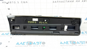 Ornament ușă spate stânga inferioară Audi Q3 83A 19-23 S-Line, bandă neagră lucioasă, nisip