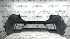 Бампер задний голый Hyundai Ioniq 17-22 без парктроников, серебро, потерт
