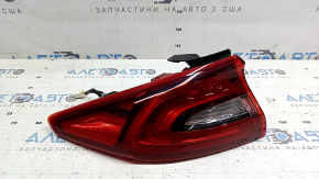 Фонарь внешний крыло левый Hyundai Ioniq 17-19 LED, с накладкой, потерт