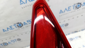 Фонарь внешний крыло левый Hyundai Ioniq 17-19 LED, с накладкой, потерт