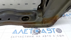 Телевизор панель радиатора в сборе Toyota Camry v40 07-11 без планки замка капота, ржавый, надрывы креплений
