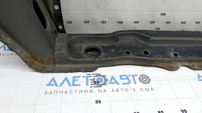 Телевизор панель радиатора в сборе Toyota Camry v40 07-11 без планки замка капота, ржавый, надрывы креплений