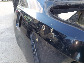 Aripă spate stânga Toyota Camry v40 07-11 pe caroserie, neagră, ruginită, lovituri, denivelări