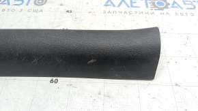 Ornament prag interior ușă, față stânga, Hyundai Ioniq 17-22, negru, zgârieturi