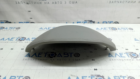 Ornamente panou față stânga sus Hyundai Ioniq 17-22, piele bej, cusături albe, curățabil chimic