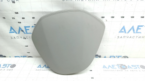 Ornamente panou față stânga sus Hyundai Ioniq 17-22, piele bej, cusături albe, curățabil chimic
