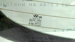 Стекло заднее двери багажника верхнее Hyundai Ioniq 17-22 подогрев