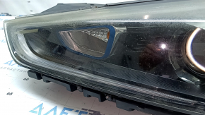 Ansamblu far față stânga Hyundai Ioniq 17-19 HEV, PHEV xenon, adaptiv cu capac și suport, ciobit, necesită lustruire
