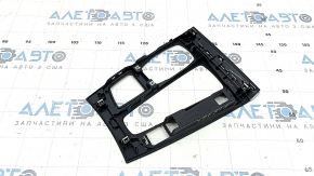 Накладка центральной консоли BMW X5 F15 14-18 черная